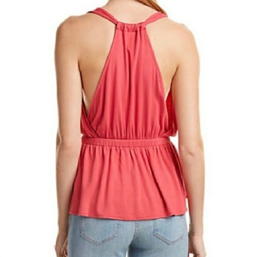 Free People Coral Deep V Wrap Tank Top - Picture 3 of 6